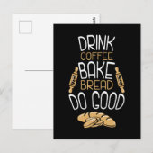 Backen Postkarte (Vorne/Hinten)