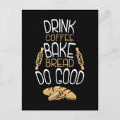 Backen Postkarte (Vorderseite)