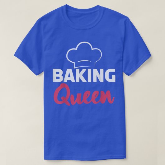 Backen Queen Cooking Backbaker T-Shirt (Design vorne)