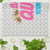 Backen Queen Pattern für Kuchen und Süßigkeiten Li Geschirrtuch (Gefaltet)