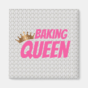 Backen Queen Pattern für Kuchen und Süßigkeiten Li Magnet