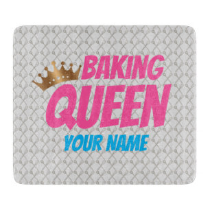 Backen Queen Pattern für Kuchen und Süßigkeiten Li Schneidebrett
