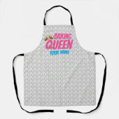 Backen Queen Pattern für Kuchen und Süßigkeiten Li Schürze (Vorderseite)