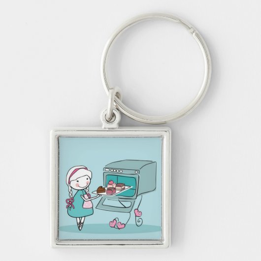 Backen Schlüsselanhänger (Vorne)