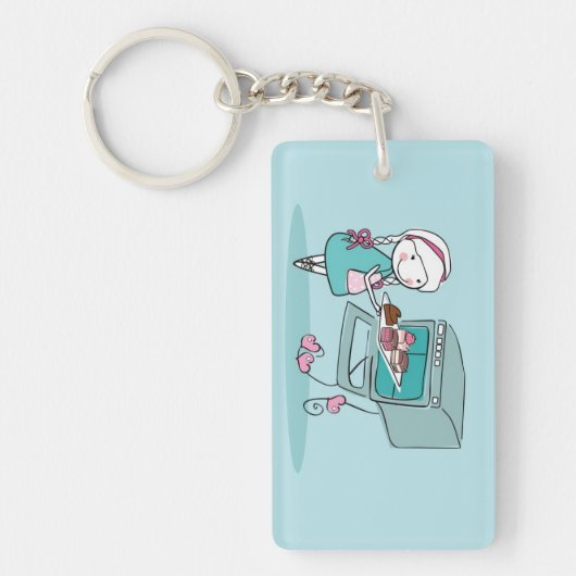 Backen Schlüsselanhänger (Vorderseite)