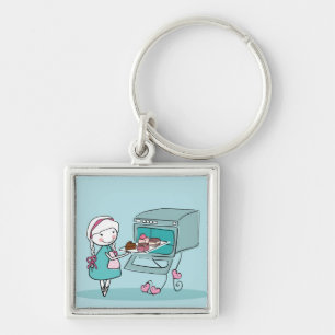 Backen Schlüsselanhänger