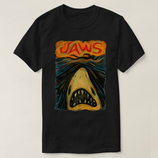 Backen Scream Portrait Premium T-Shirt (Design vorne)