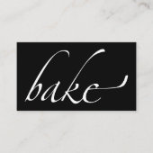 Backen Sie: Bäcker, Bäckerei Visitenkarte (Vorderseite)
