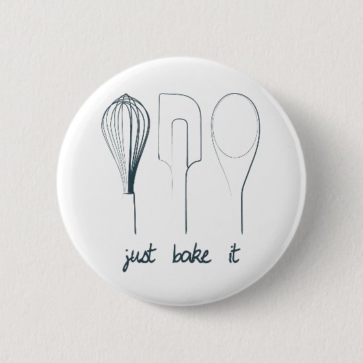Backen Sie es einfach Button (Vorderseite)