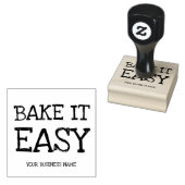 Backen Sie es einfach nehmen Sie es leicht kochen Gummistempel (Stempel)