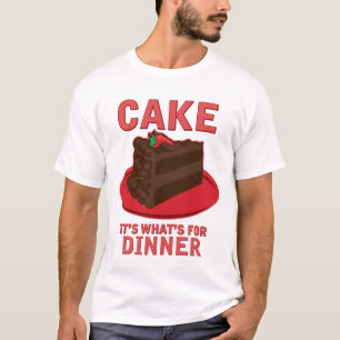 Backen Sie, es ist zusammen, was für Abendessen T-Shirt