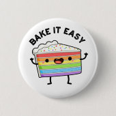Backen Sie es leicht Funny Cake Puff Button (Vorderseite)