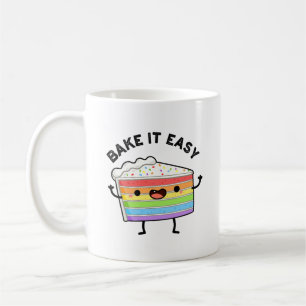 Backen Sie es leicht Funny Cake Puff Kaffeetasse