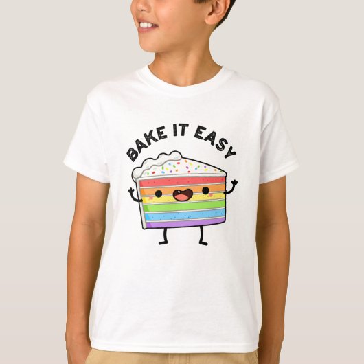 Backen Sie es leicht Funny Cake Puff T-Shirt (Vorderseite)