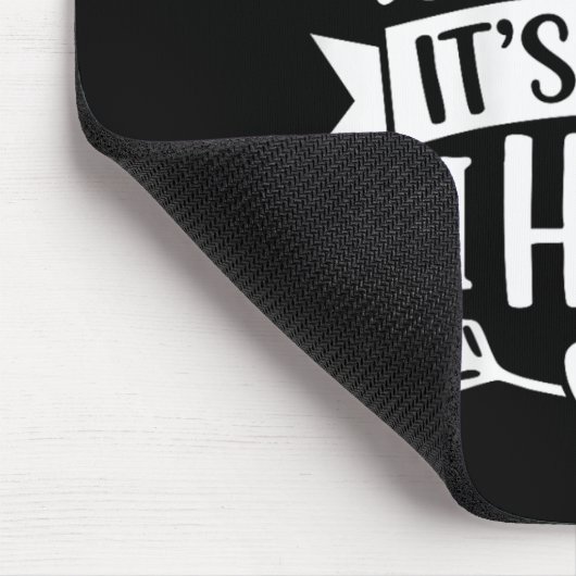 Backen Sie es, wie ich den lustigen Bäcker für Koc Mousepad (Ecke)