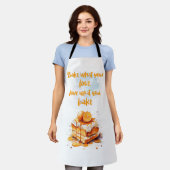 Backen Sie, was Sie Liebe Schürze (Getragen)