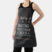 Backen Sie Weihnachtsfreude Lebkuchen-Ofen-Strickm Schürze (InSitu)