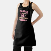 Backen Superkraft pink schwarz Schürze (InSitu)