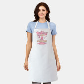 Backen Superpower pink Schürze (Getragen)