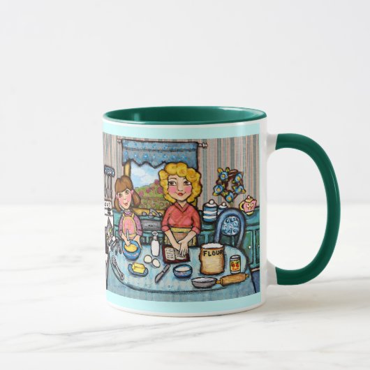 Backen-Tasse der Mutter Tages Tasse (Rechts)
