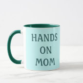 Backen-Tasse der Mutter Tages Tasse (Links)