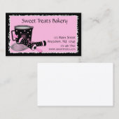 Backen-Tupfen Visitenkarte (Vorne/Hinten)