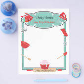 Backen und Kochen Flyer Letterhead (Einzeln)