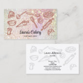 Backen und Kochen Visitenkarte (Vorne/Hinten)