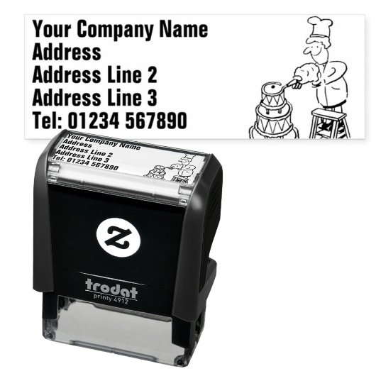 Backen und Kuchenherstellung, Kuchenherstellung Permastempel