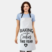 Backen von mehr als Cookies in diesem Jahr Schürze (Getragen)