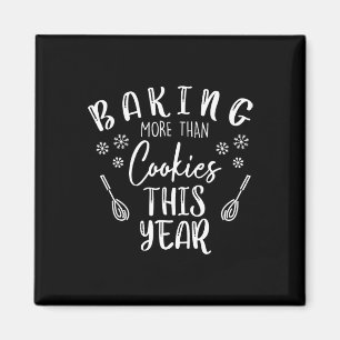 Backen von mehr als Keksen in diesem Jahr Weihnach Magnet