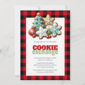 Backen Weihnachts-Feiertag Cookie Exchange Einladung (Vorderseite)