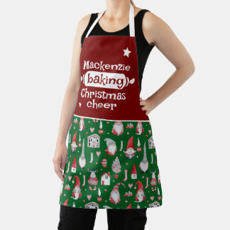 Backen Weihnachtsgeschenk Schürze