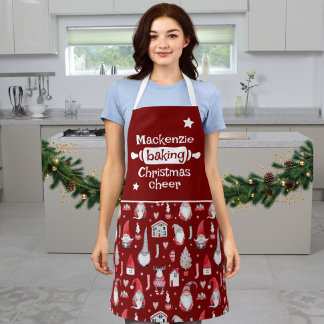 Backen Weihnachtsgeschenk Schürze