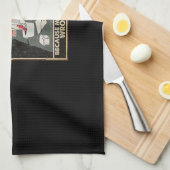 Backen, weil Mord falsch ist Geschirrtuch (Viertel Falte)