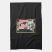 Backen, weil Mord falsch ist Geschirrtuch (Vertikal)