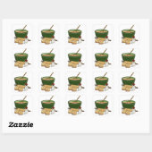 Backen Zimt Rolls Stickers (Blatt)