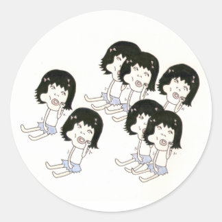 Backenaufkleber Runder Aufkleber