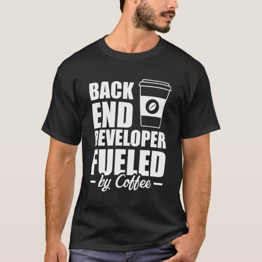 Backend Developer Programmer-Coder T-Shirt (Vorderseite)