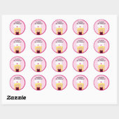 Backend Gastgeschenk Stickers (Blatt)