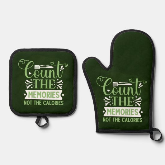 Backend Koch Ofenhandschuh & Topflappen-Set (Vorderseite)