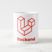 Backend Laravel Jumbo-Tasse (Vorderseite)