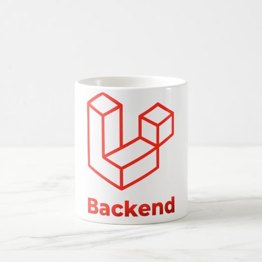 Backend Laravel Kaffeetasse (Mittel)