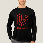 Backend Laravel Tri-Blend Shirt (Vorderseite)