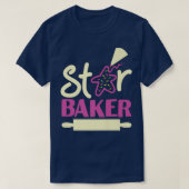 Backend Star Cookie Star Baker T-Shirt (Design vorne)