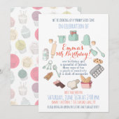 Backende Themed Party Einladungen (Vorne/Hinten)