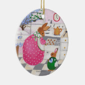 Backenplätzchenverzierung Keramik Ornament (Rechts)