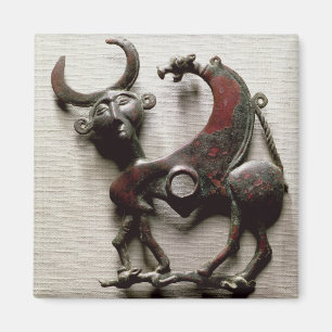 Backenstück eines Pferds biss in Form eines Magnet