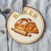 Bäcker 🥐 Artisan-Bäckerei Button (Beispiel)