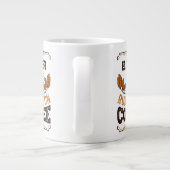 Bäcker auf dem Coffee-Coffein-Geschenk Jumbo-Tasse (Rückseite)